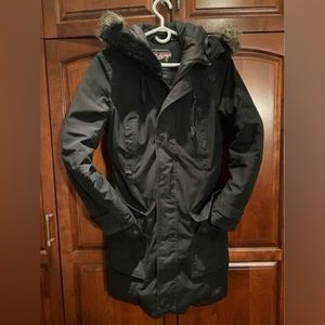 Aritzia Black Parka